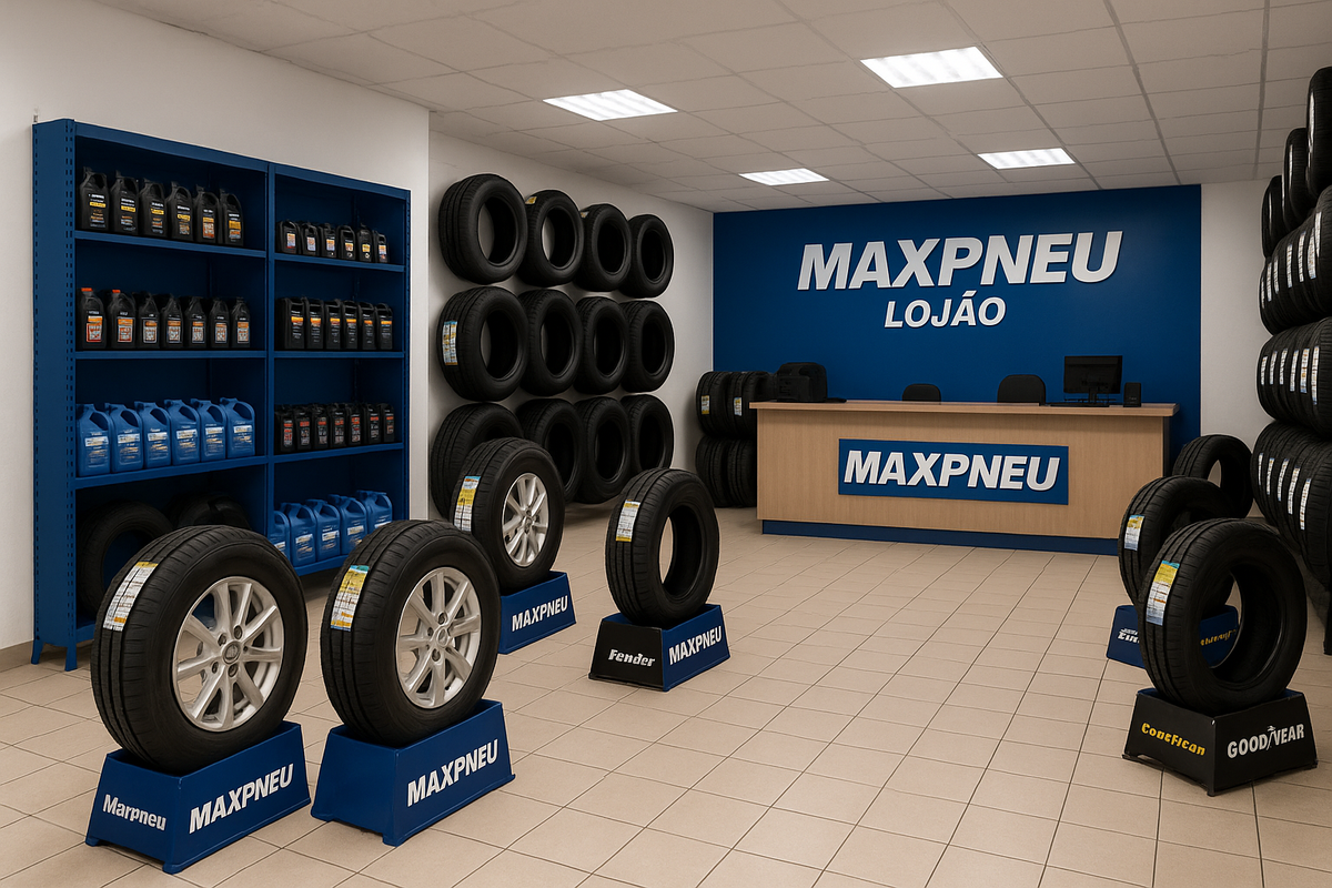 Interior da Loja MaxPneu Lojão