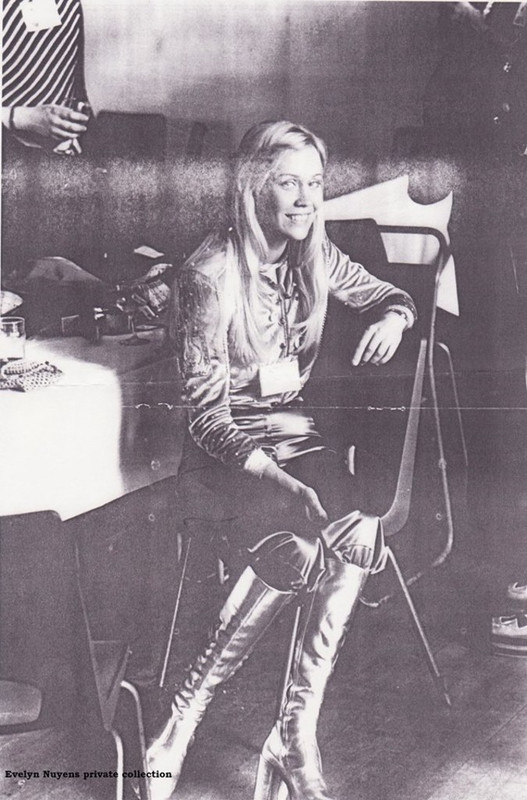 Agnetha in Waterloo costume