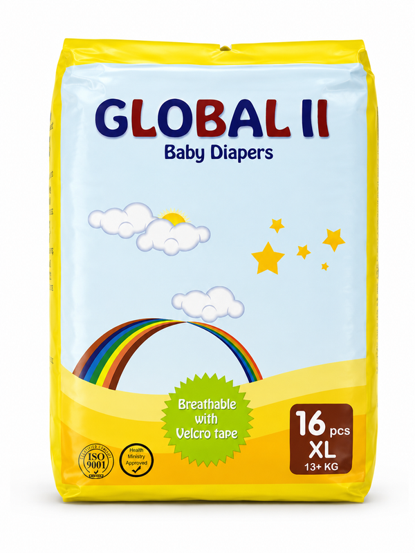 Global (XL) 12+kg 16pcs