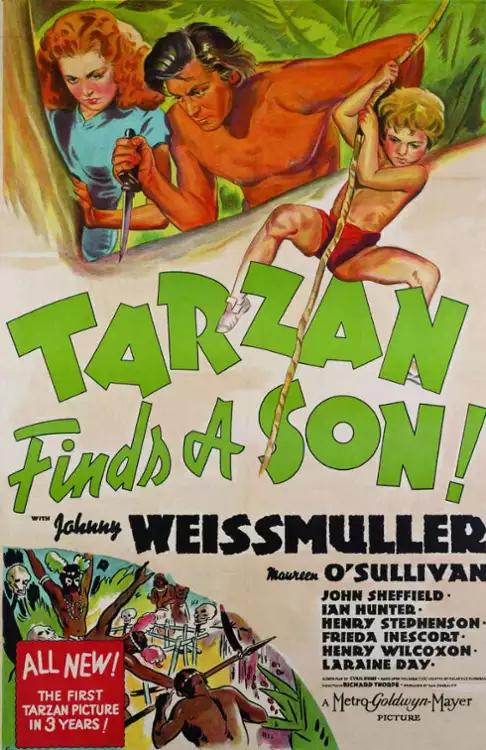 Tarzan znajduje syna - Tarzan Finds a Son (1939) PLSUB.WEB-DL.Xvid-FT / Napisy PL