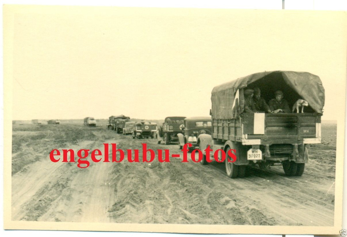 SANITÄTS-KOLONNE - Rußland ´41 - WAPPEN - WH-517