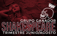 Grupo Ganador Junio-Agosto: Shakespeare Premios-trimestre
