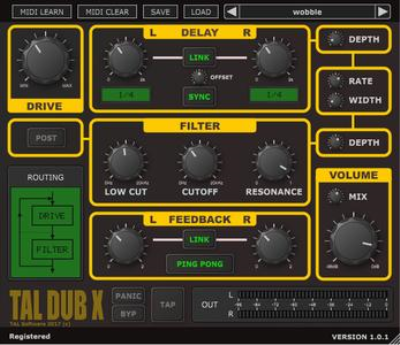 Togu Audio Line TAL-Dub-X 1.4.0