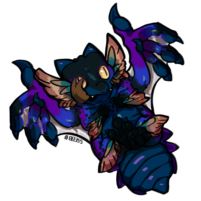 Thorntail Loungers [OPEN] | Adoptables | Flight Rising