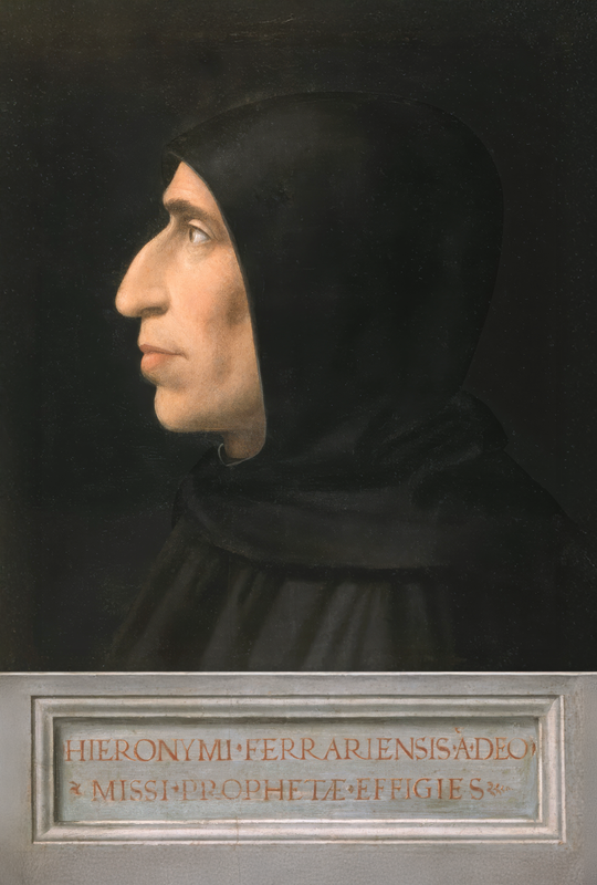 Portrait of the Dominican friar Girolamo Savonarola
