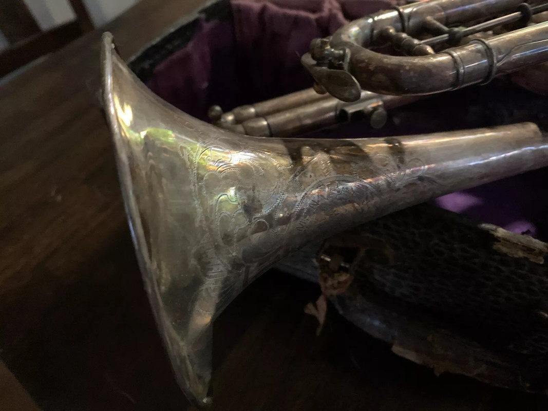 Carl Fischer’s American Model Silver Plated Cornet (2)