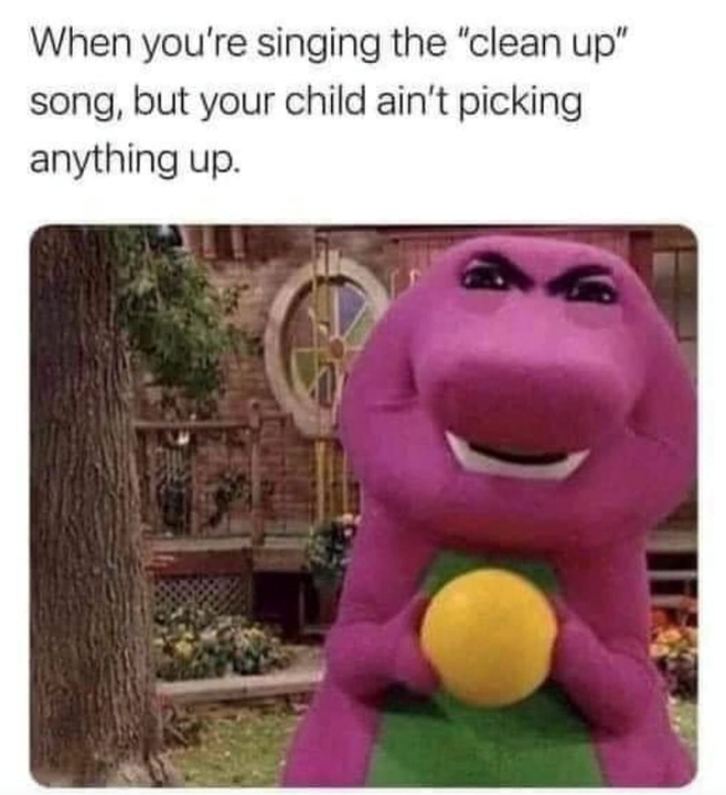 singing-clean-up-song-but-child-aint-picking-anything-up