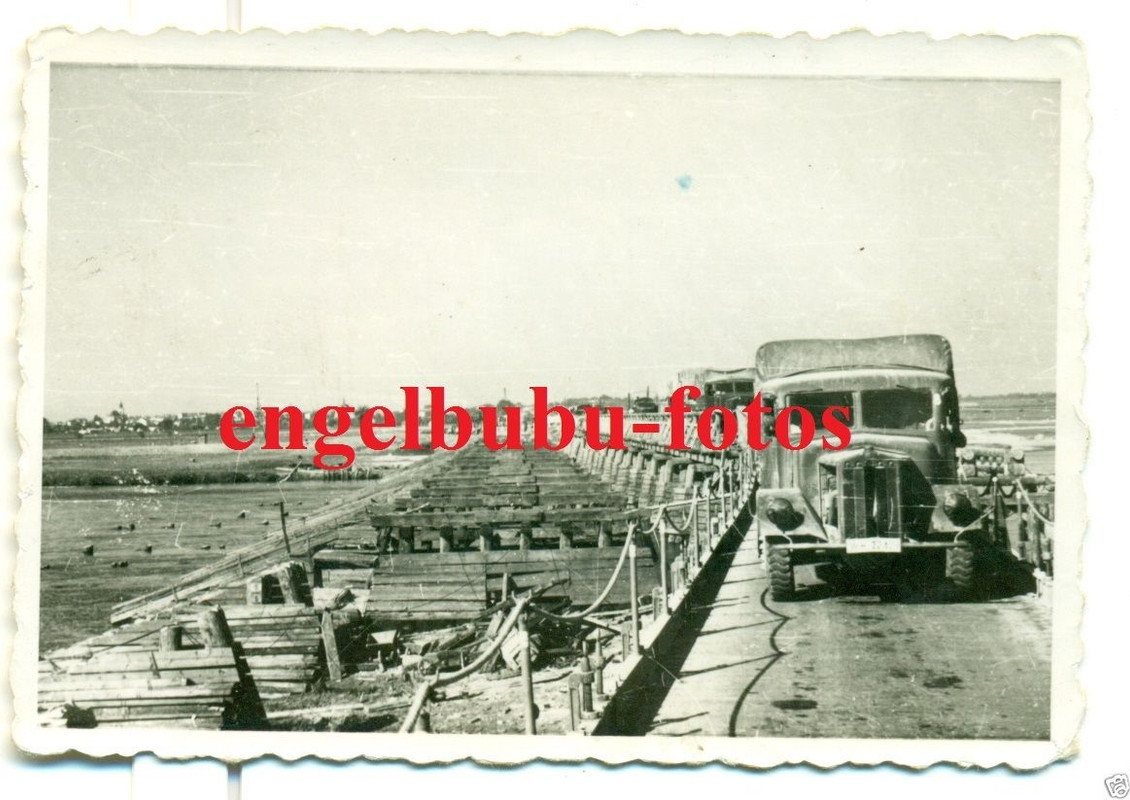 WEICHSEL-BRÜCKE - Dtsch. Fahrzeuge