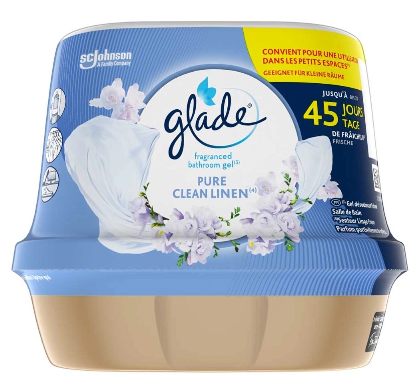 Glade Gel-Lufterfrischer Gel-Lufterfrischer 180g Clean Linen