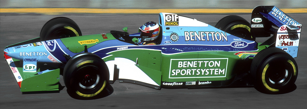 Benetton-Ford-B194 (1994 Michael Schumacher КЧ1 KK2)
