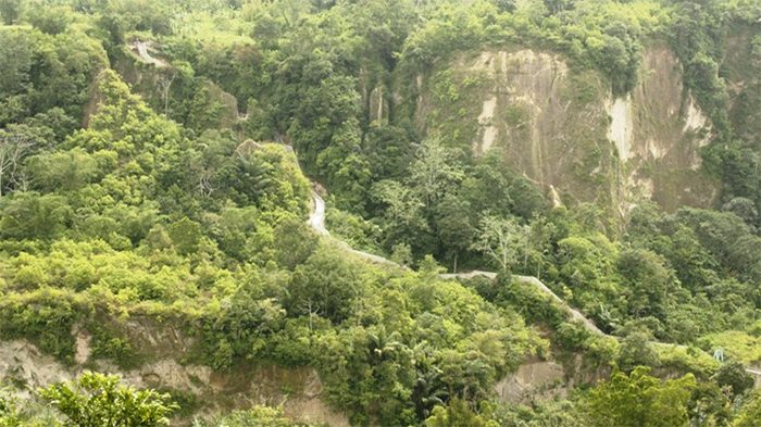 Janjang Saribu dari kejauhan