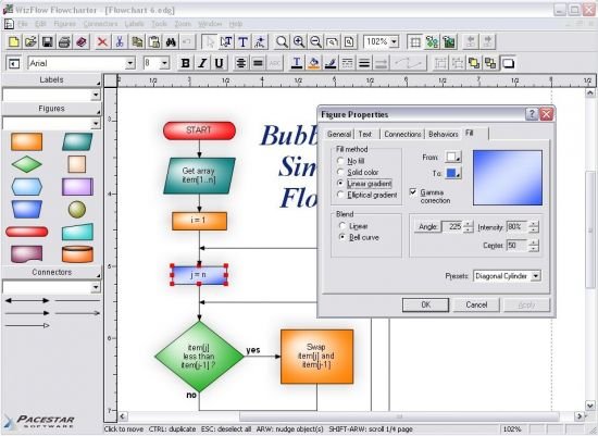 WizFlow Flowcharter Professional 7.22.2192