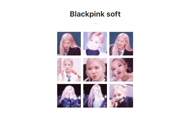 Stiker bergerak WhatsApp (WA) Blackpink Soft