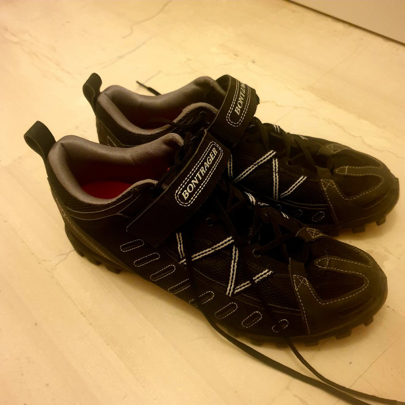 Ποδηλατικά παπούτσια (Νο 46) της Bontrager (TREK) για Mountain με  κουμπώματα για τα πετάλια | ADVride.gr