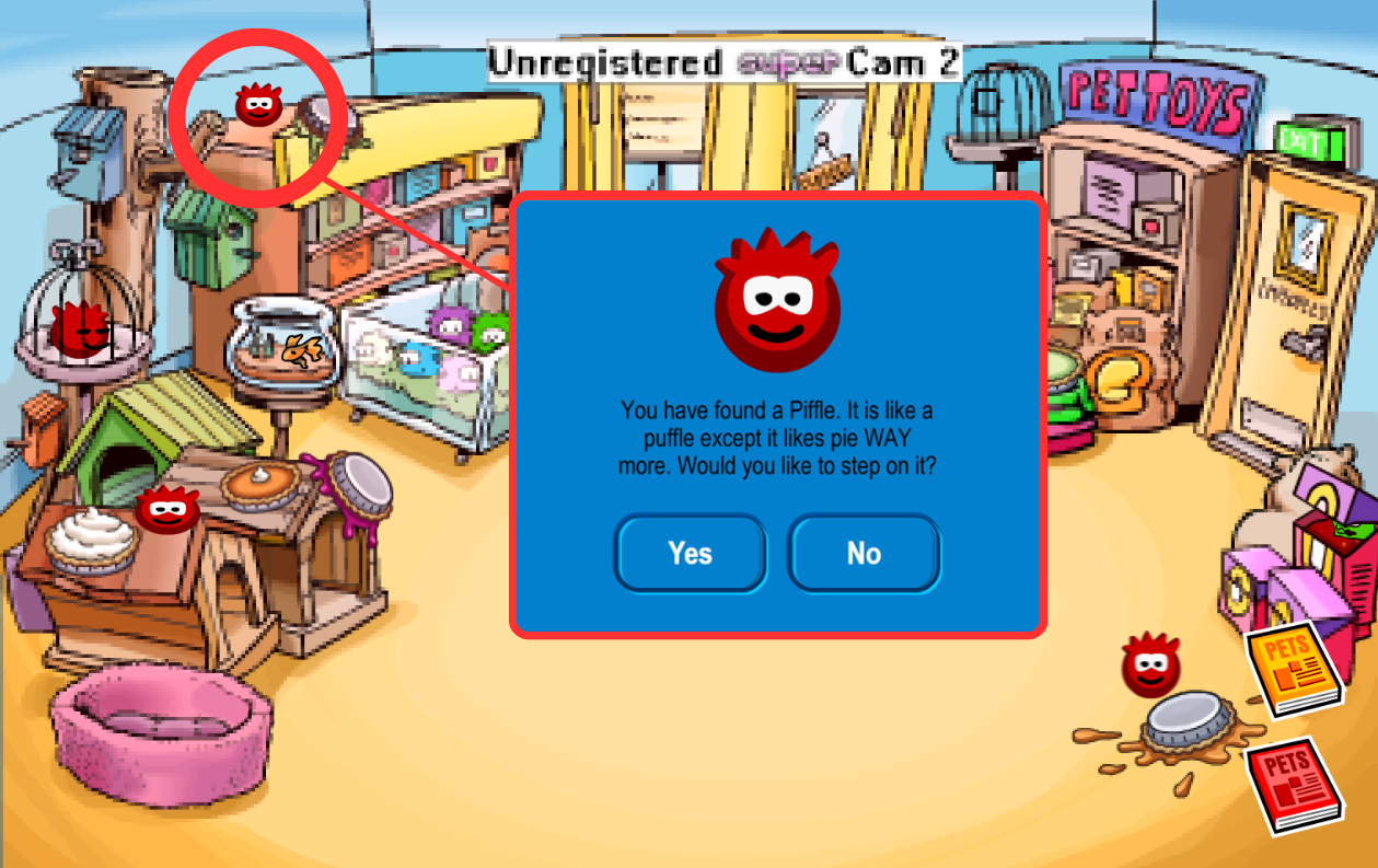 CPJourney April Fools 2026 Party- Piffle Location