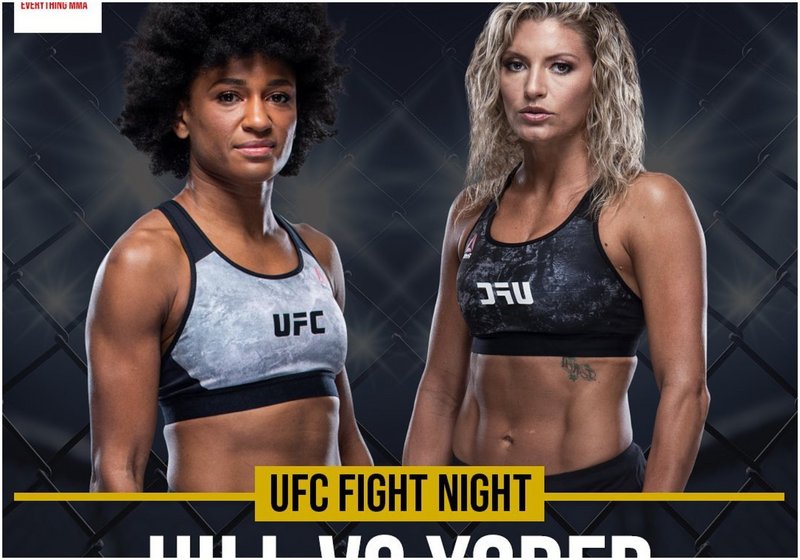 Анджела Хил срещу Ашли Йодер на UFC Vegas 20