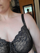 Straps on shoulders.