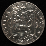 25 korun. Checoslovaquia 1954. 10º Aniversario Levantamiento Eslovaco. PAS7736