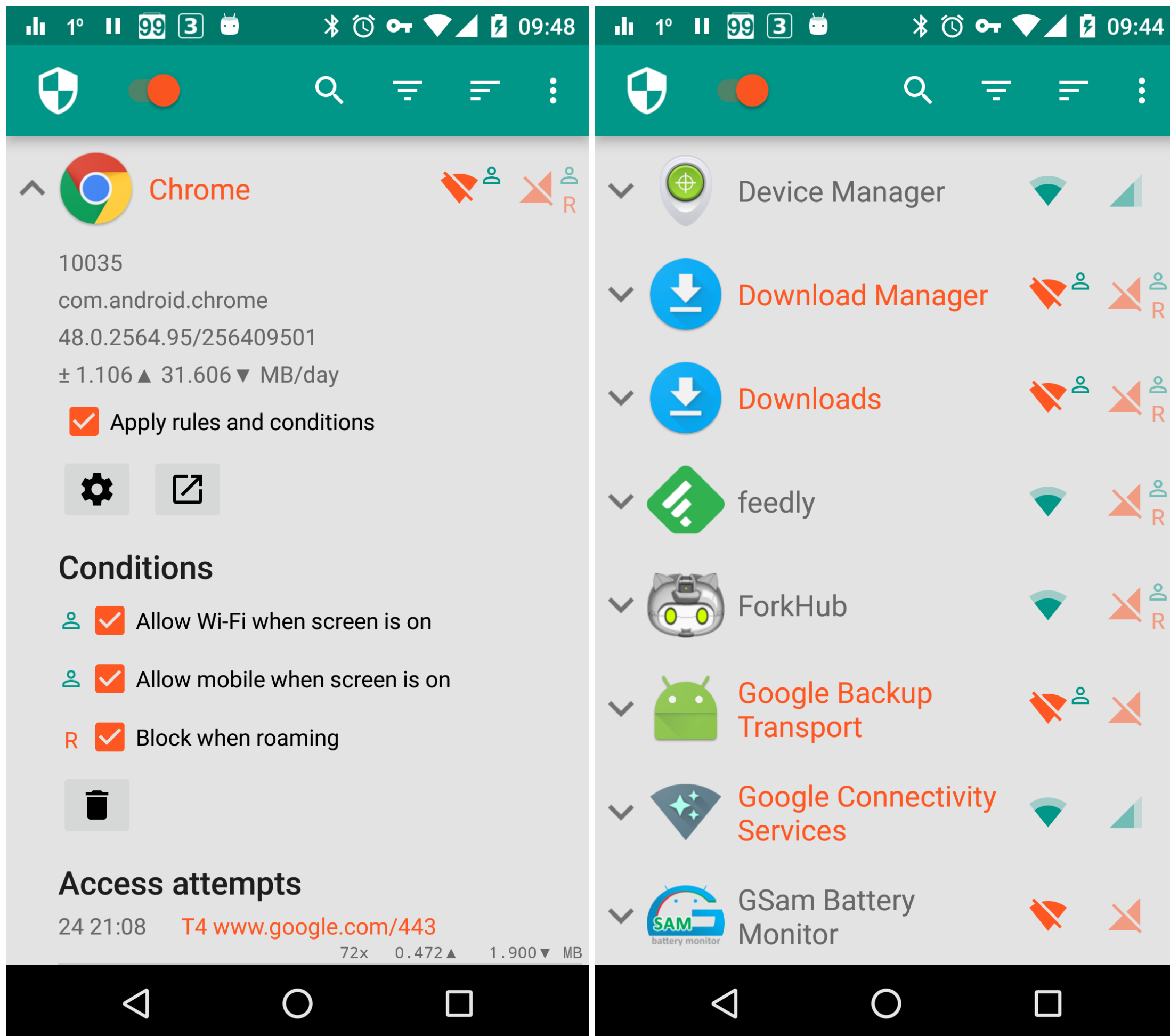 NetGuard noroot firewall v2.277 [Beta] [Pro]