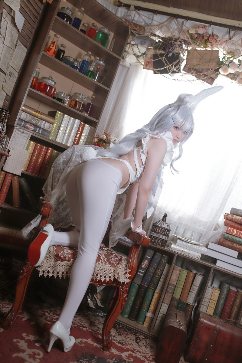 Asagiriai（愛ちゃん）兔女郎Cosplay写真图集 性感兔女郎主题 27P (321MB)插图8