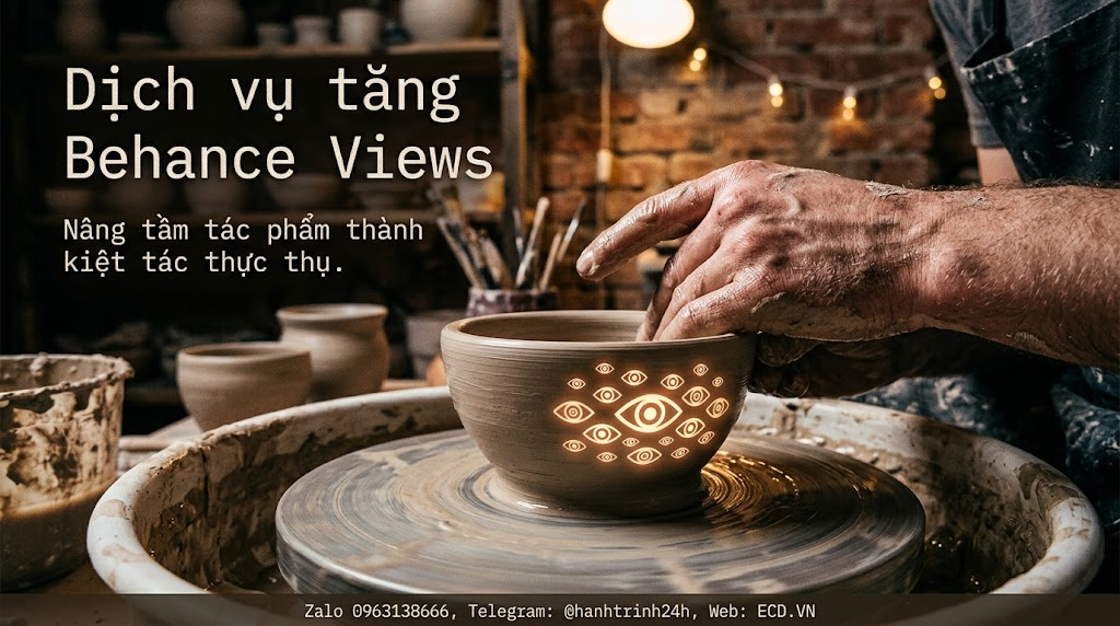 dịch vụ tăng behance views miễn phí portfolio behance