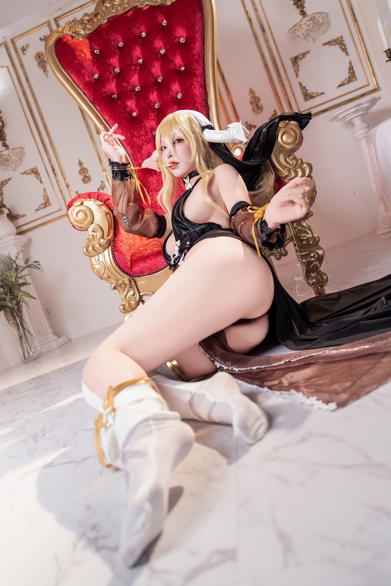 切切Celia 冤仇 Avenger Cosplay Azur Lane 写真 38P插图6