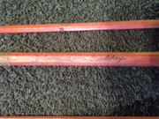 I just inherited my grandpa's 8 foot bamboo fly rod, which is