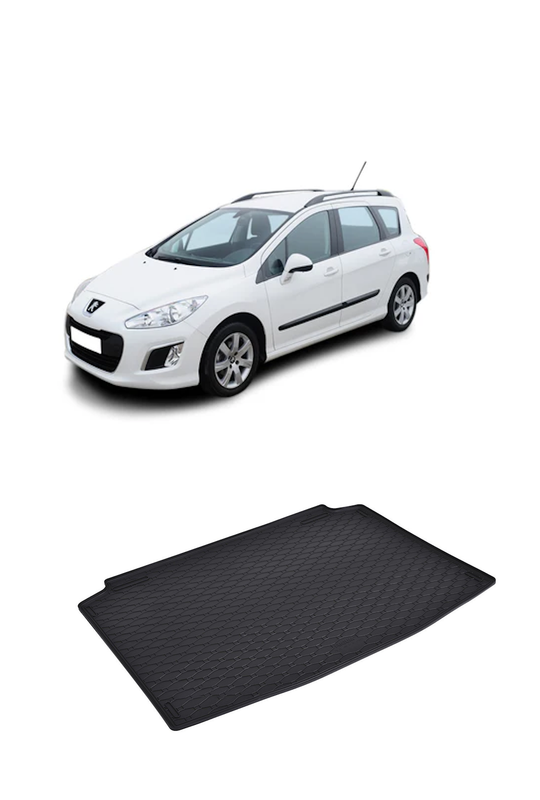 Tavita auto PEUGEOT 308 Hatchback 2013-2021, protectie portbagaj, Cri-Flo, din cauciuc 100%, compatibil cu autoturismul PEUGEOT 308 Hatchback