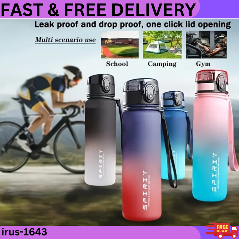 1L Motivational Water Bottle