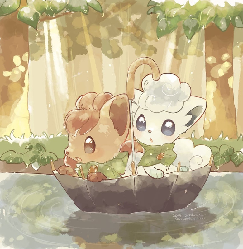 alolan-vulpix-and-vulpix-pokemon-drawn-b