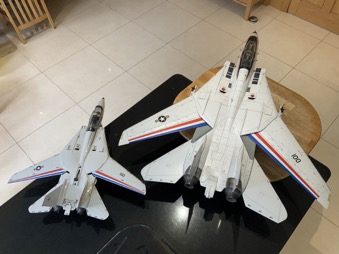 JSI 1/18 scale F-14A converted to G.I. Joe XP-14F Skystriker