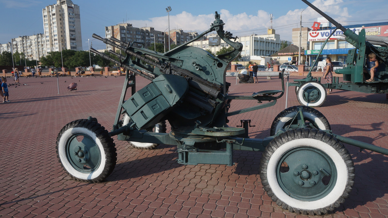 Зенитная пулеметная установка ЗПУ-4 -3