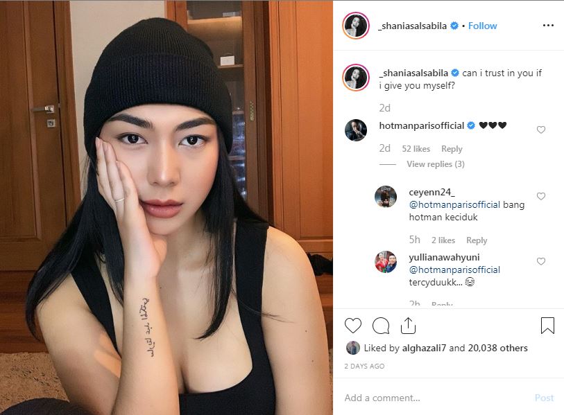 Hotman Paris genit ke Shania Salsabila