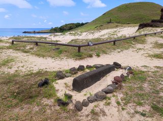 Isla de Pascua - Chile - Blogs de Chile - Vaihu-Ahu Akahanga-Rano Raraku-Ahu Tongariki-Te Pito Kura-Ahu Nau Nau-Anakena (24)