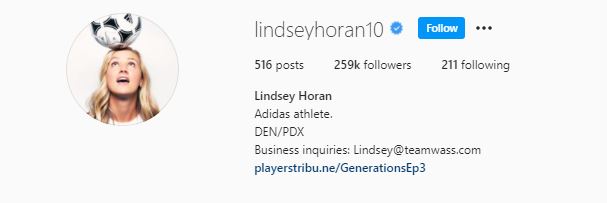 Lindsey's Instagram