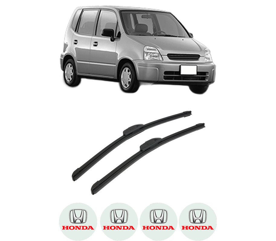 Set stergatoare auto HONDA CAPA (GA) din 1998-2002, pentru parbriz auto, 2 bucati, Bosch Aerotwin Retrofit, din cauciuc siliconat rezistent, 4 Stickere Auto HONDA