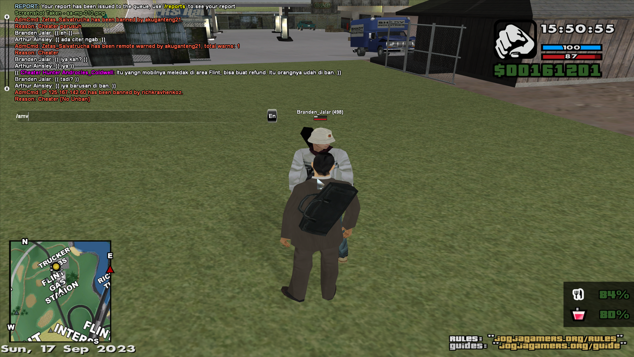 Cheater di ban