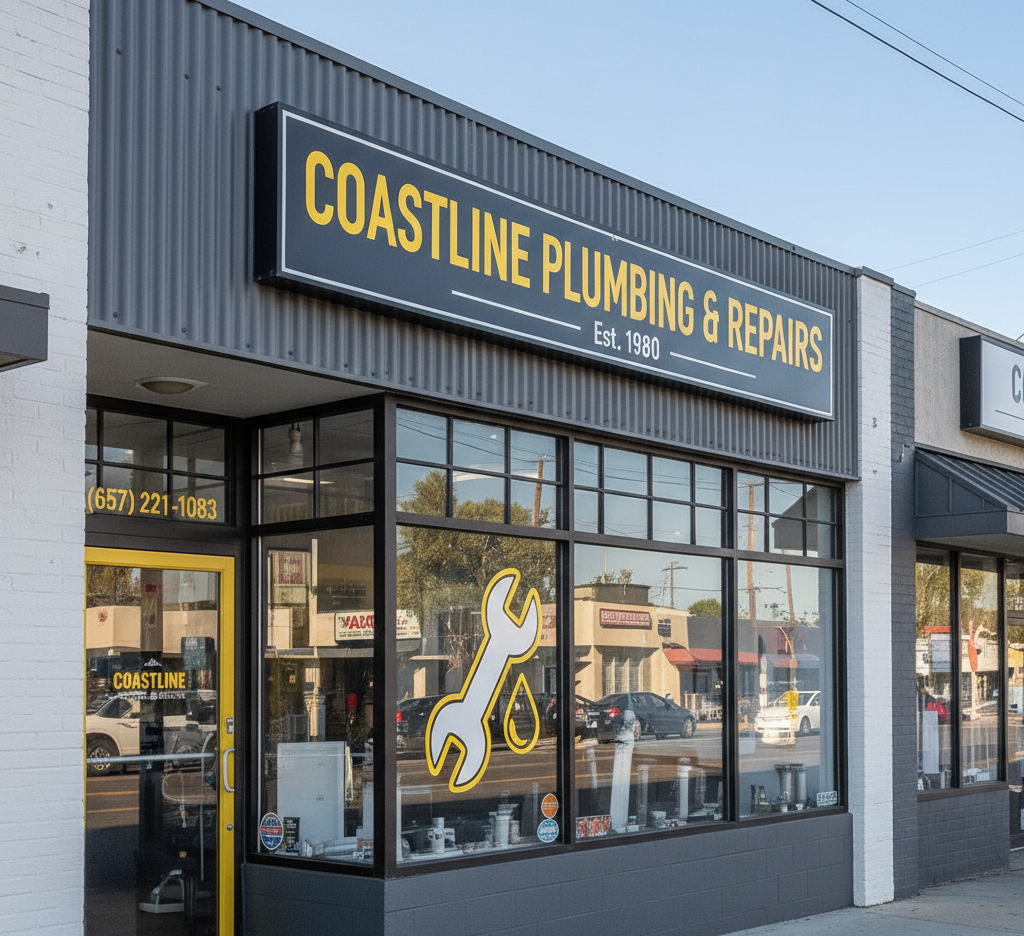 Coastline Plumbing Front Store