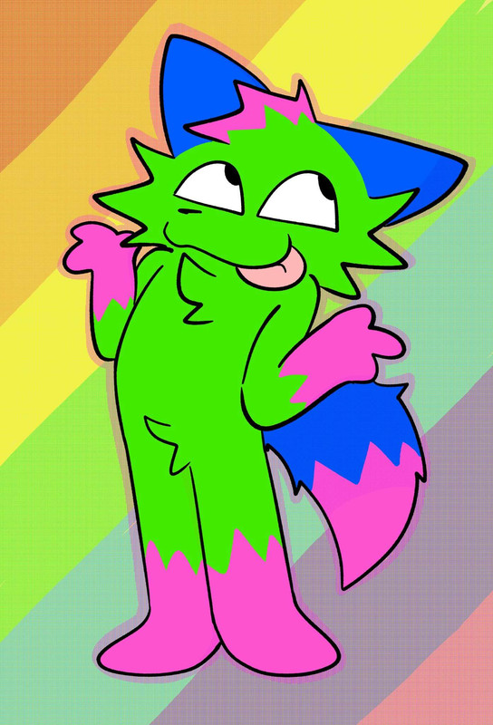 Nyanwolf (Slim Model) (Unshaded) Minecraft Skin