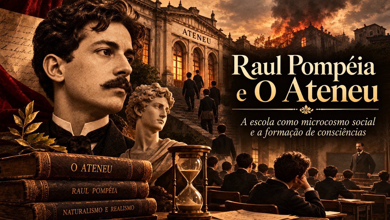 Raul Pompéia e O Ateneu: A escola como microcosmo social e a formação de consciências