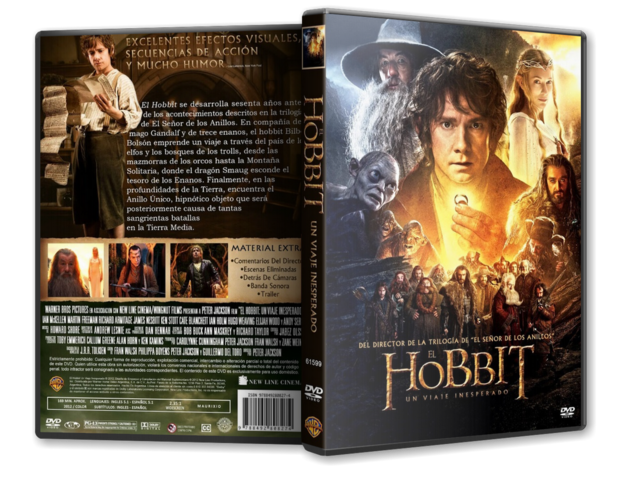 El Hobbit: Un Viaje Inesperado [V.E.][4xDVD9+DVD5Full][Pal][Multi][2012][Fantástico]