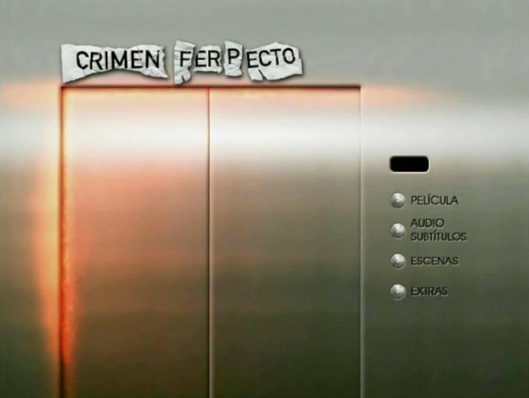 CRIMEN FERPECTO DVD5 MENU - Crimen ferpecto [2004] [Comedia, romance, thriller] [DVD5] [PAL] [Leng. Español] [Subt. Español*]