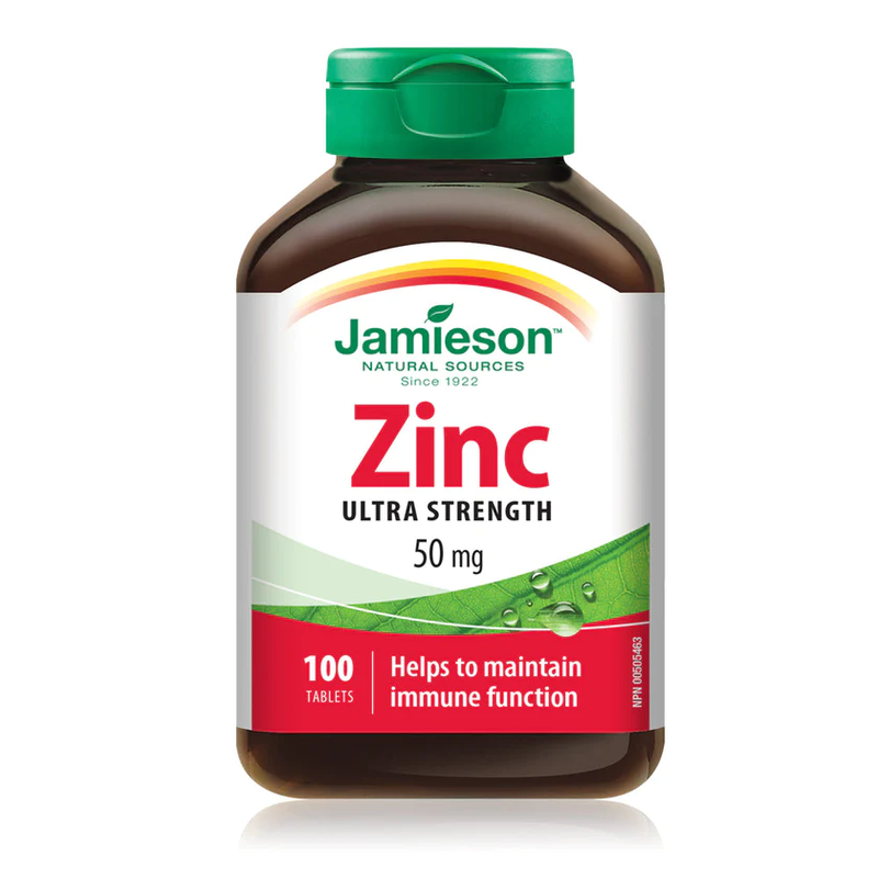 Jamieson Zinc 50Mg Tabs 100`S
