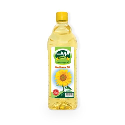 Al Reef Sunflower Oil,  Liter Size