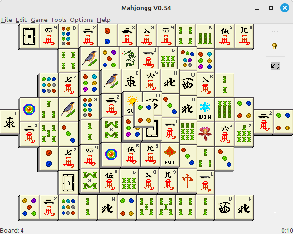 Mahjongg-startup