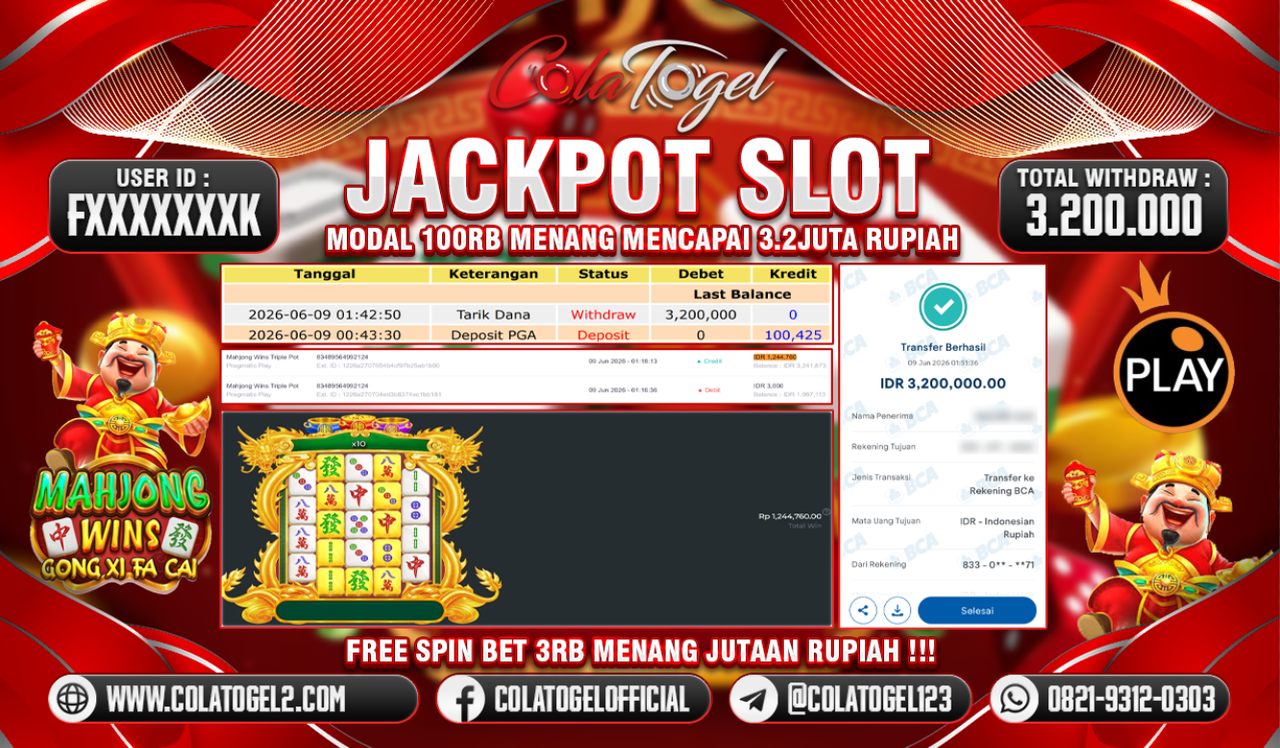 JACKPOT SLOT GACOR!!