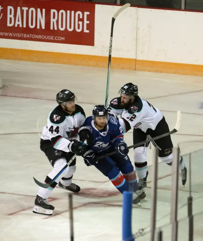 Any OT'ers go to the Zydeco Ice Hockey game last night? OT Lounge