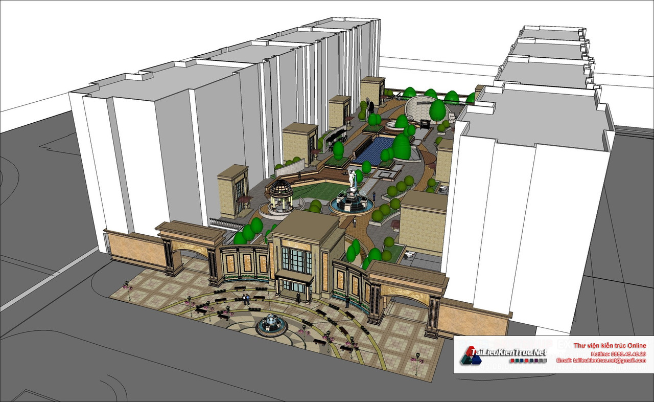 9-model-phoi-canh-3d-file-sketchup-biet-thu-lau-dai-phap-co68 (3