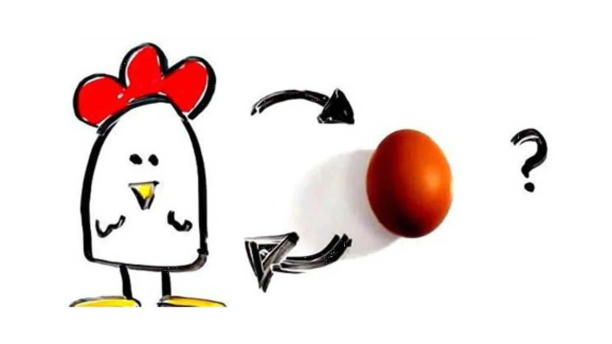 Inteligencia Artificial responde la duda ¿Fue primero, el huevo o la gallina?