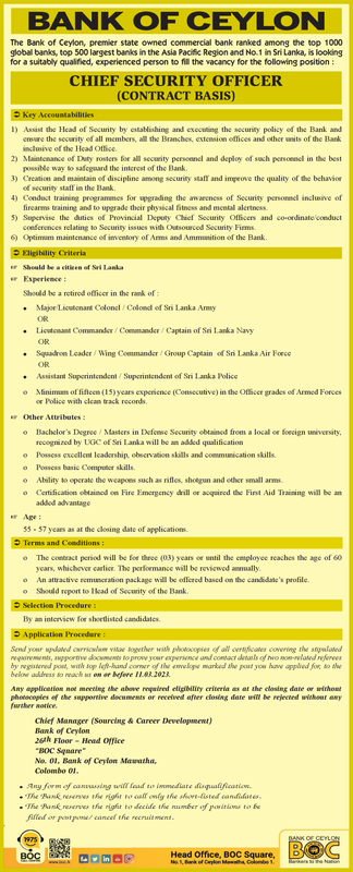 Chief Security Officer-